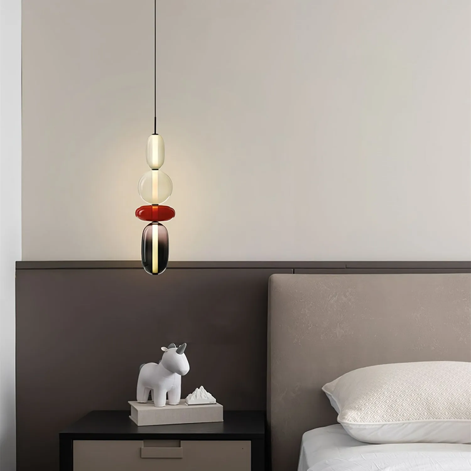 Nordic Art Deco Stained Glass Pendant Light KL182