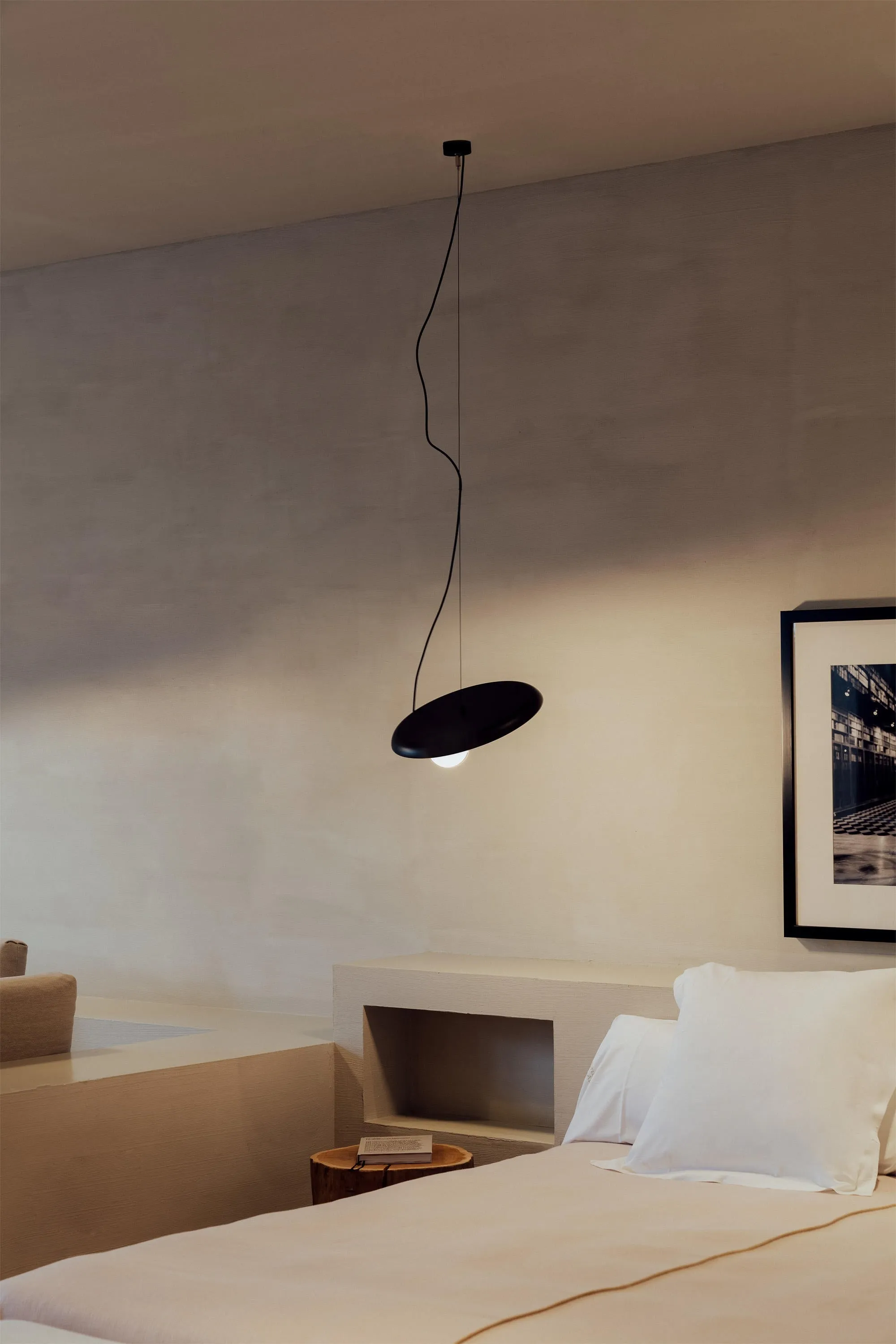 Acoustic Disc Pendant Lamp D448