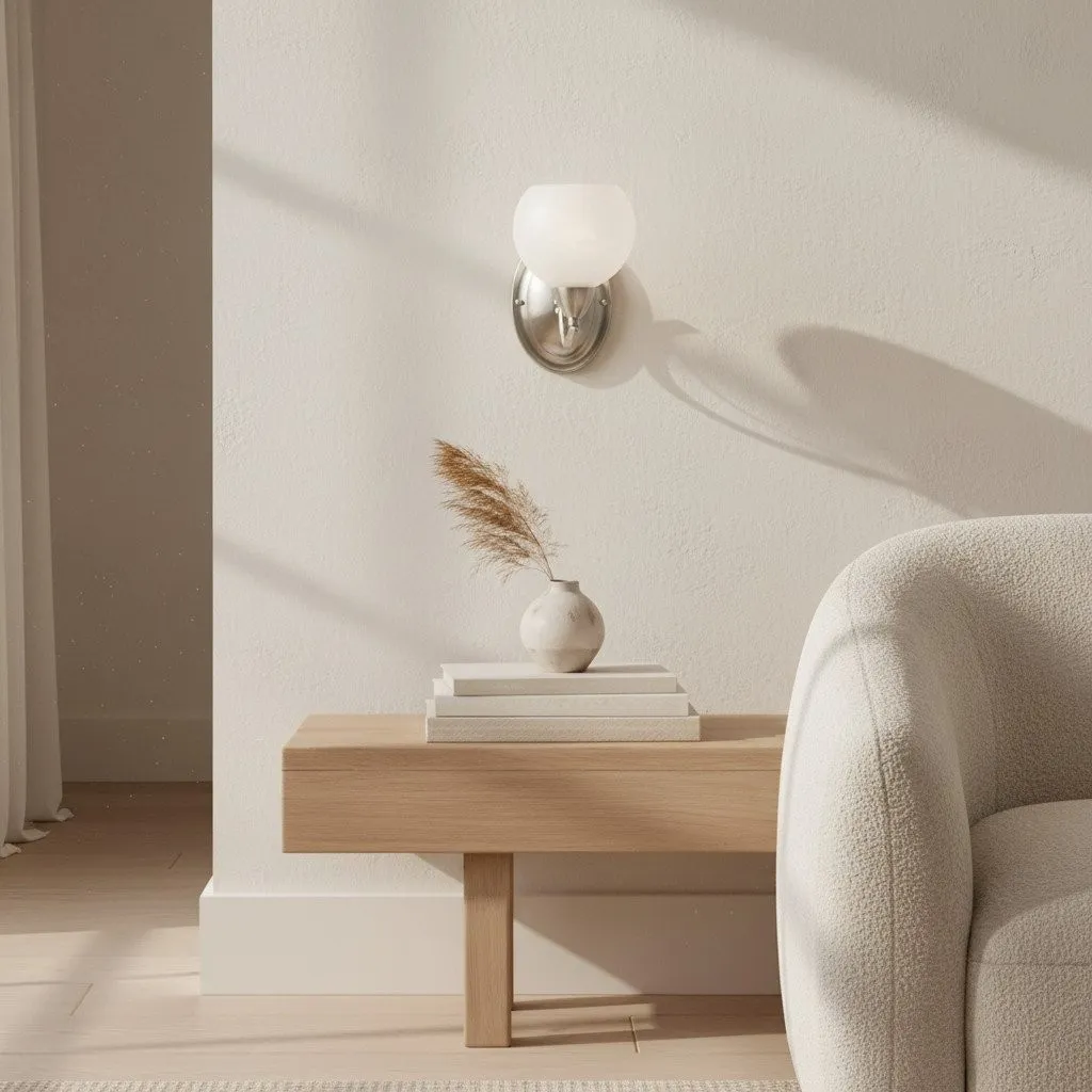 Armicora Modern Curved Wall Light - Elegant Decorative Fixture for Living Rooms & Bedrooms KL1929