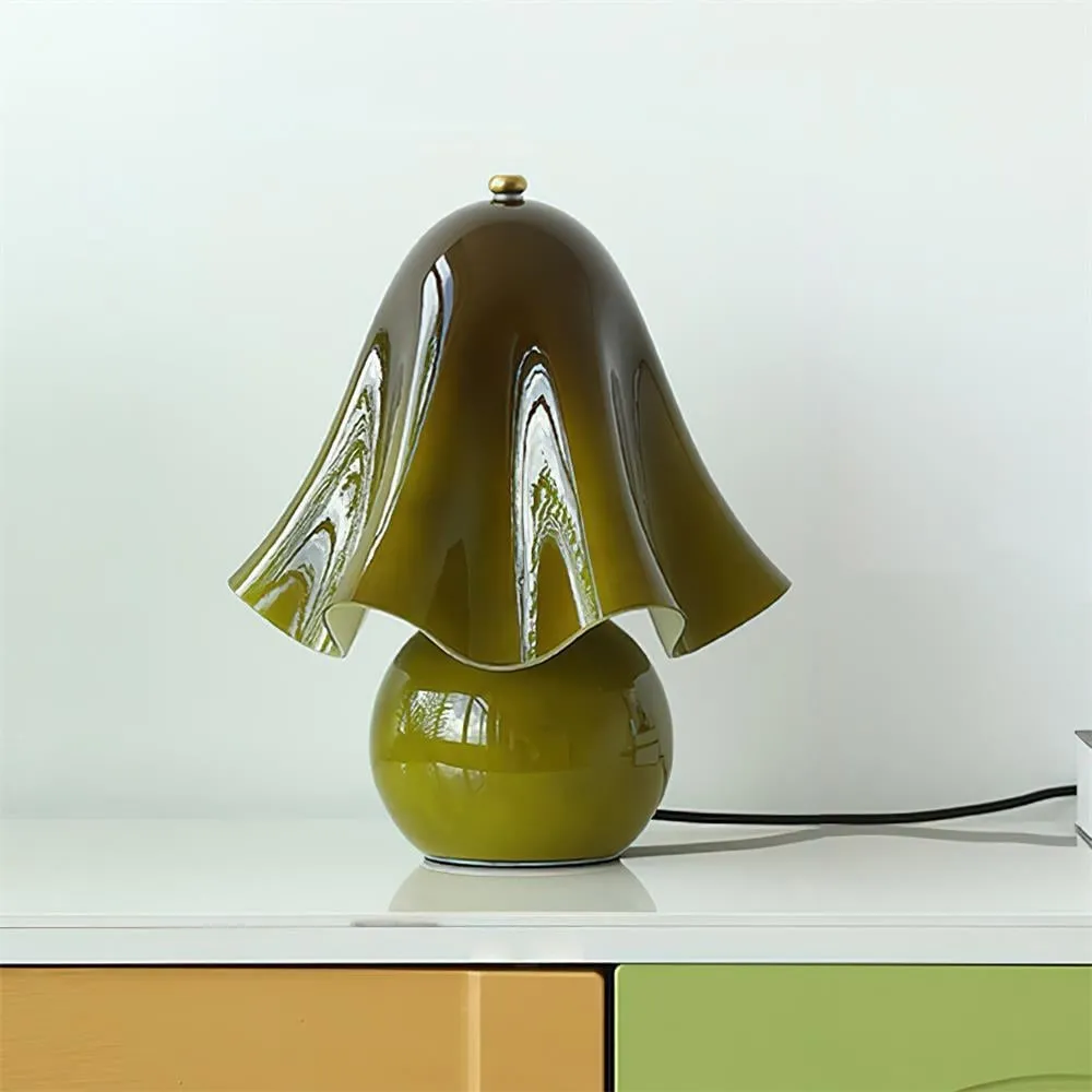 Bellina Decorative Table Lamp - Sculptural Bell Flower Shape KL1451