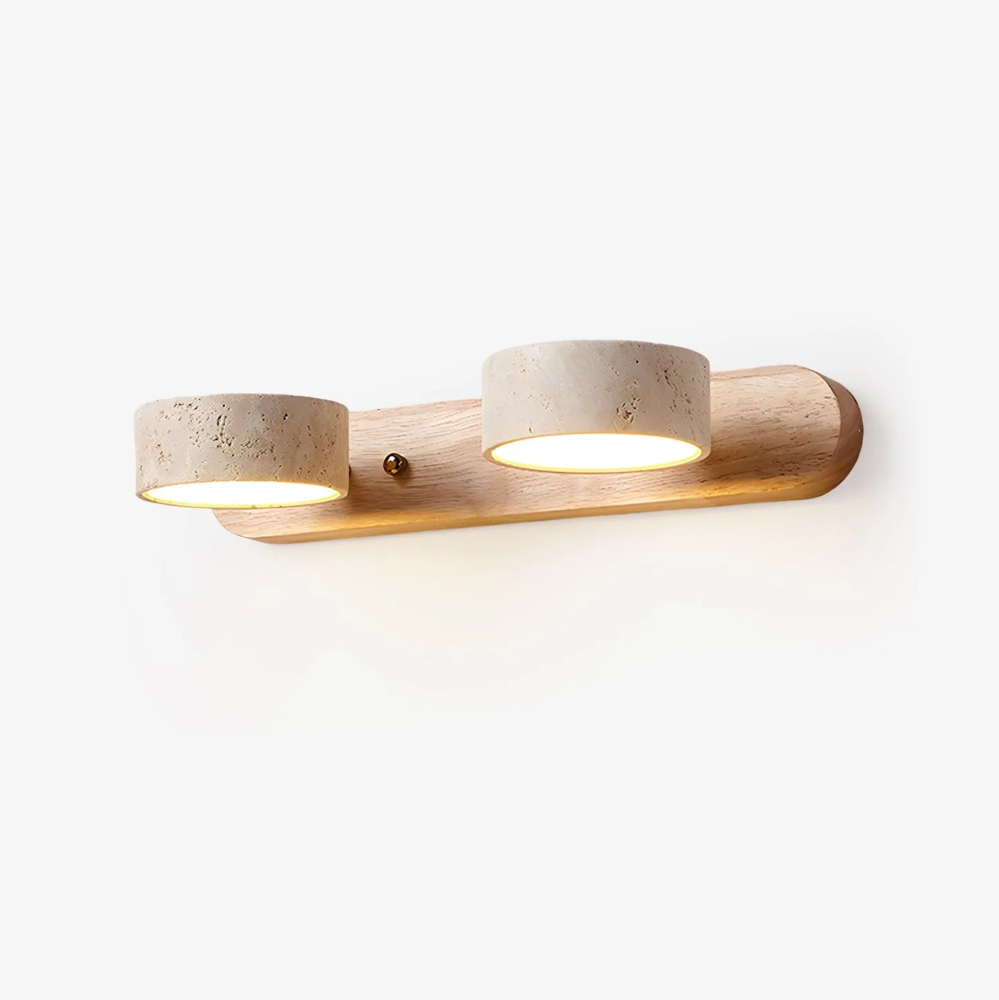 Minimalist Multi Light Travertine Wall Sconce KL892