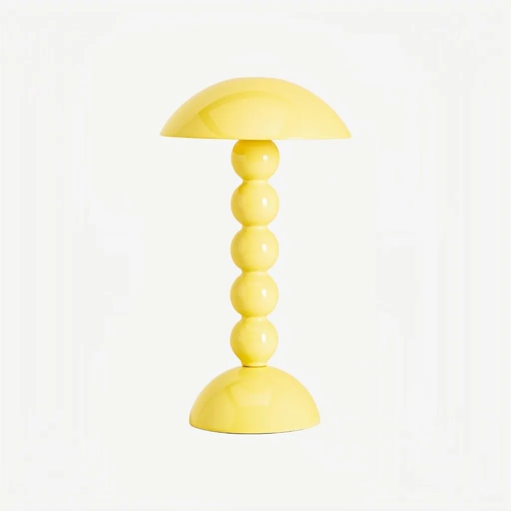 Modo LED Table Lamp - Orb-Stacked Base Mushroom Shade Perfect for Living Room or Bedroom KL1653