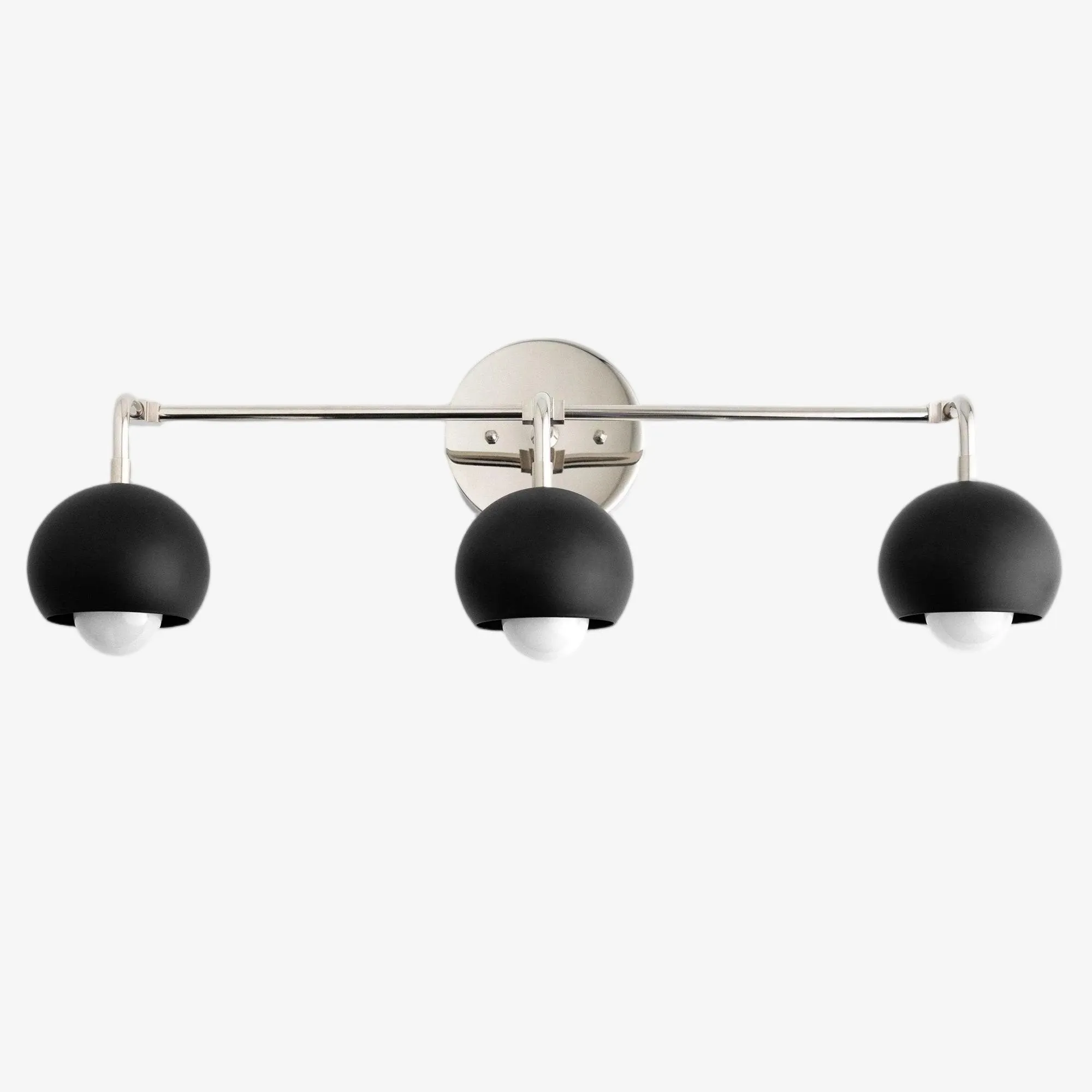 Metio Dome Decorative Vanity Light - Classic Orb Shade Bathroom Wall Lamp KL1424
