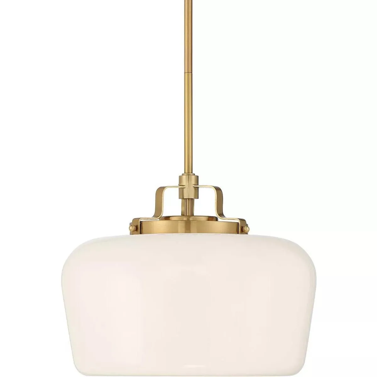Lirra Minimalist Globe Pendant Light - Opal Glass Finish Lamp for Dining Area or Kitchen KL1714