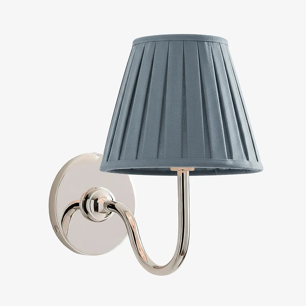 Luvora Vintage Pleated Shade Wall Lamp - Refined Linen Sconce For Bathroom or Corridor KL1272