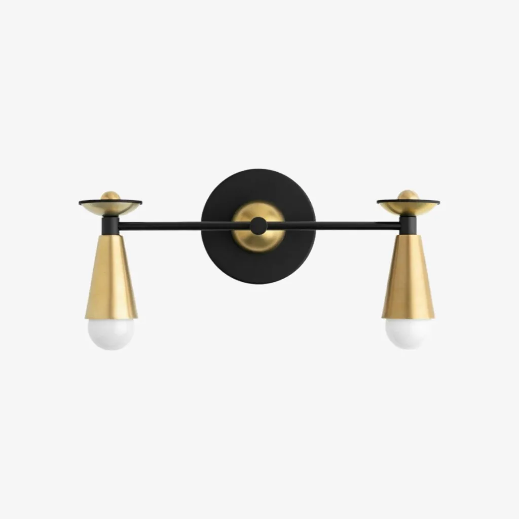 Pyralis Cone Modern Art Deco Lighting - Vintage Style Vanity Sconce Light KL1434