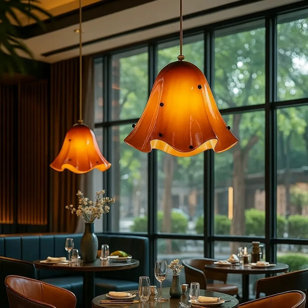 Fazzo Vintage Glass Pendant Light KL887