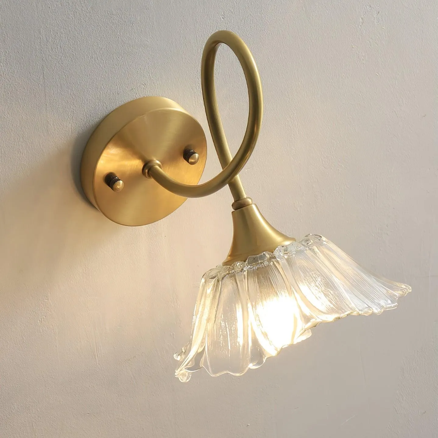 Century Lotus Leaf Wall Lamp KL298
