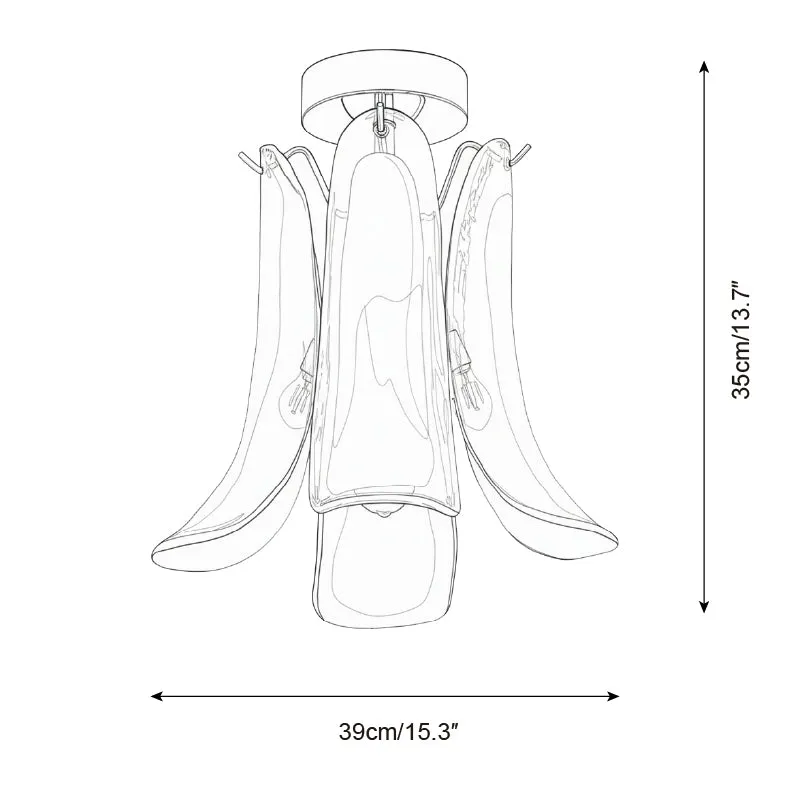Verdelia Ceiling Lamp D274