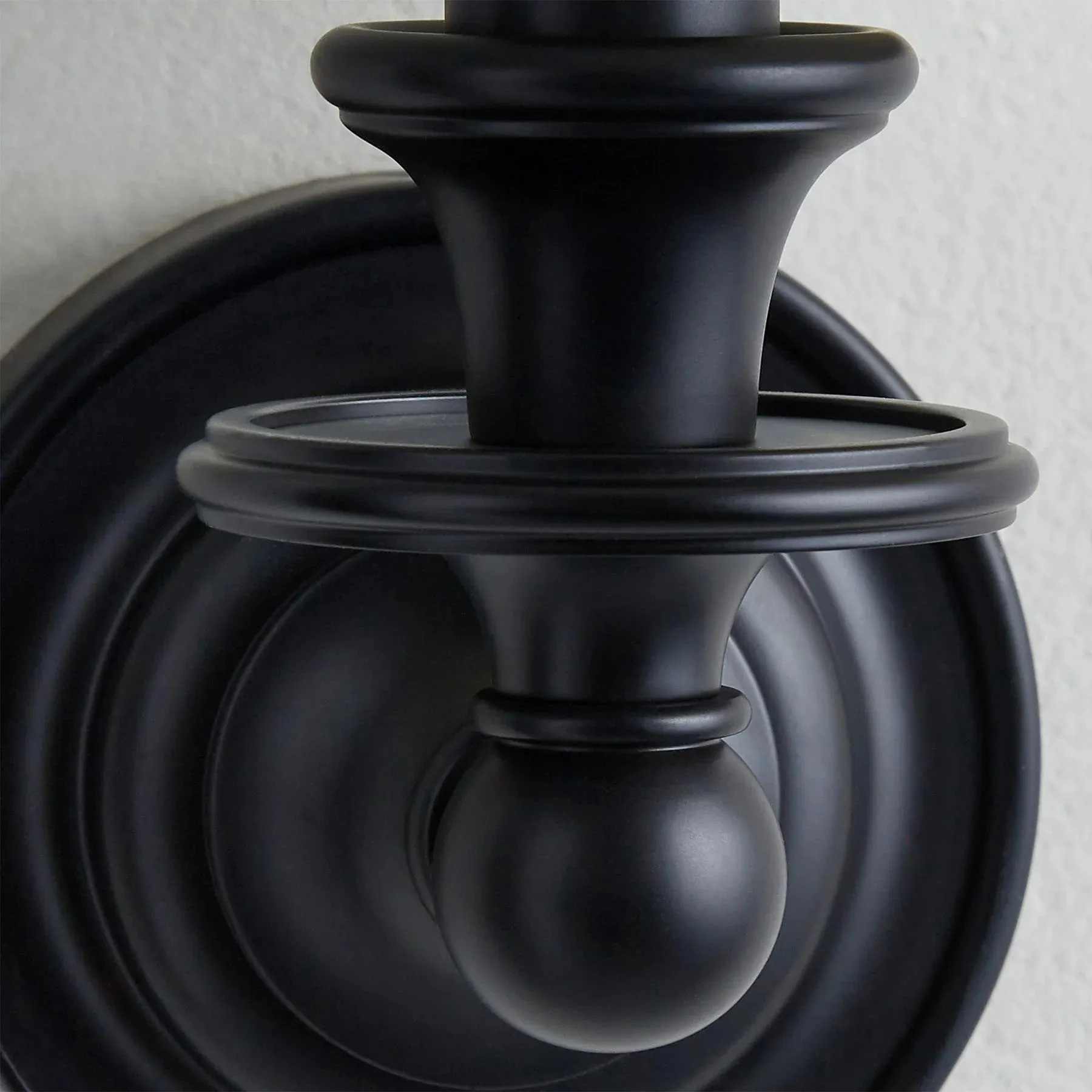 Kalvora Classic Sculpted Wall Sconce – Fabric Shade Sconce For Indoor Accent Lighting KL1162