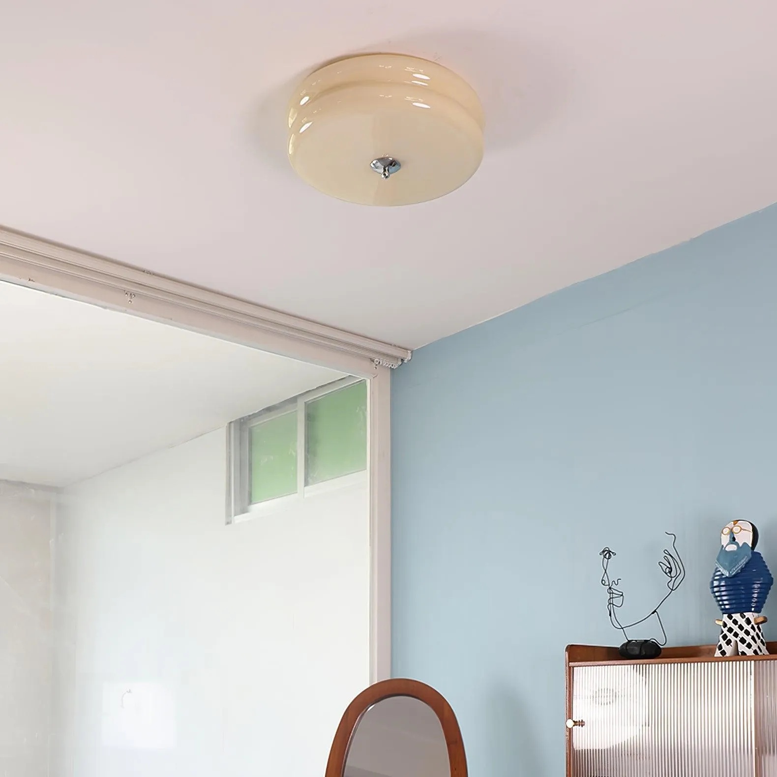 Art Deco Vintage LED Ceiling Light KL13