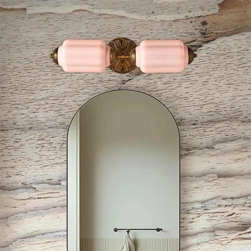 Eloise Pumkin Glass Vanity Sconce KL856