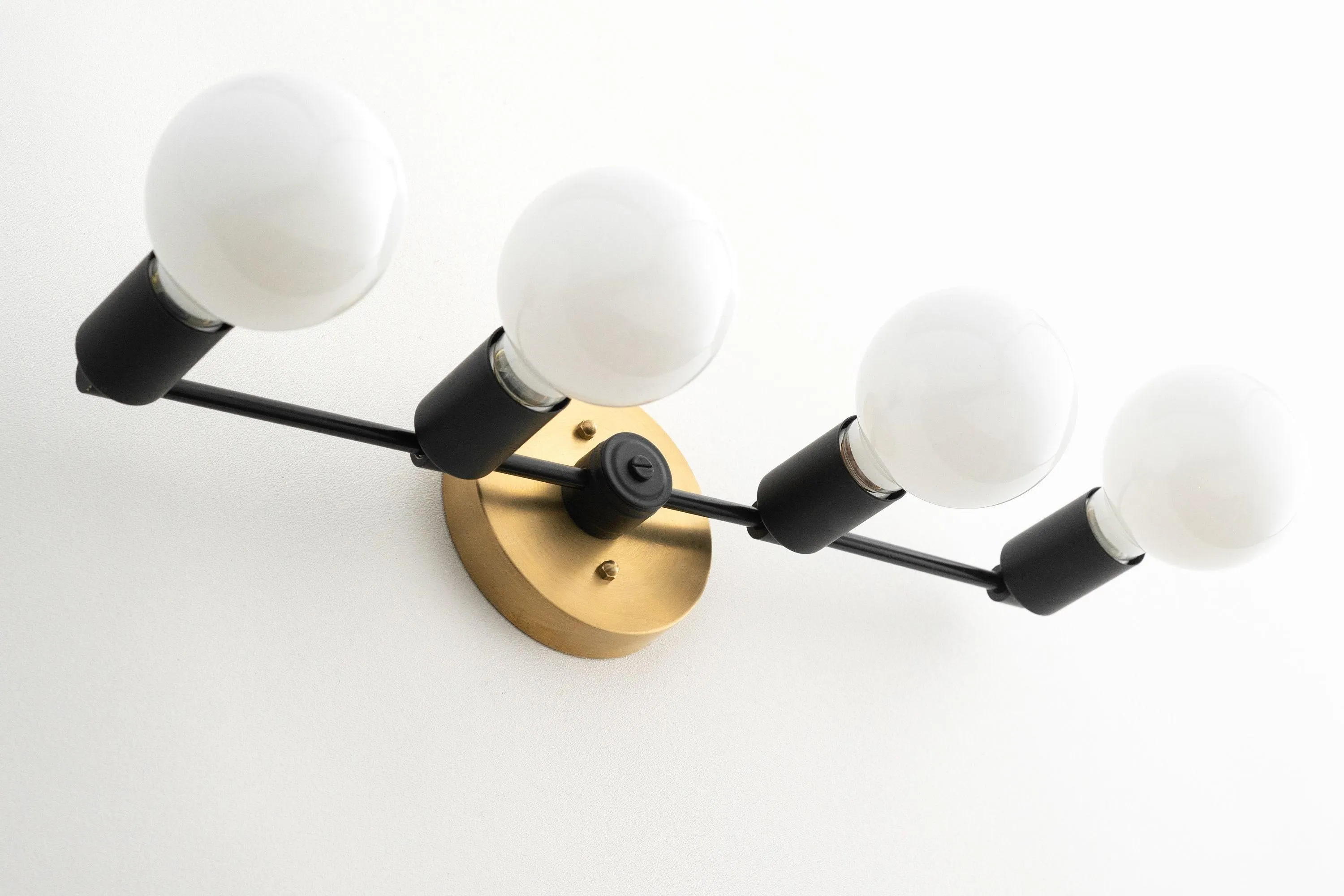 Glorica Glass Long Vanity Light - Modern Minimalist Wall Sconce Design KL1425