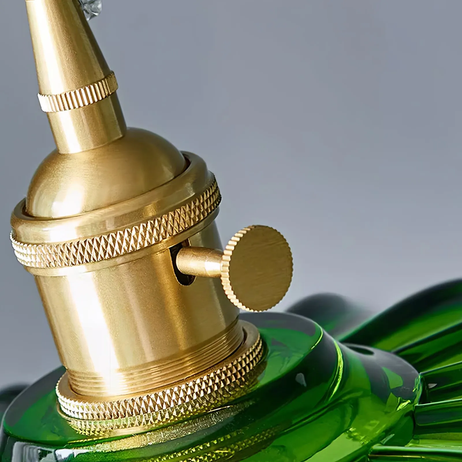 Retro Petal Green Pendant Lamp KL452