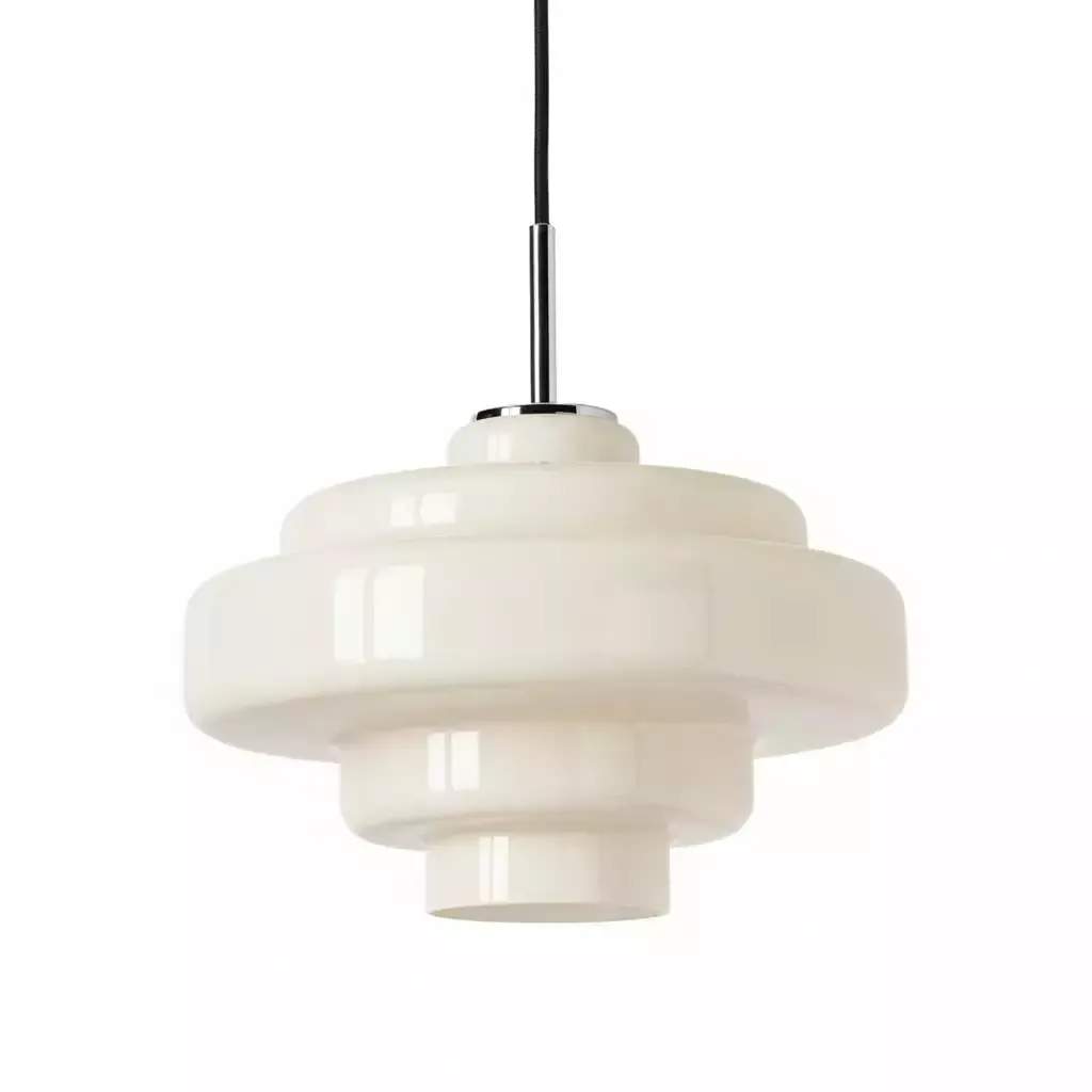 Modern Bauhaus Elegant Glass Effect Pendant Light KL1100