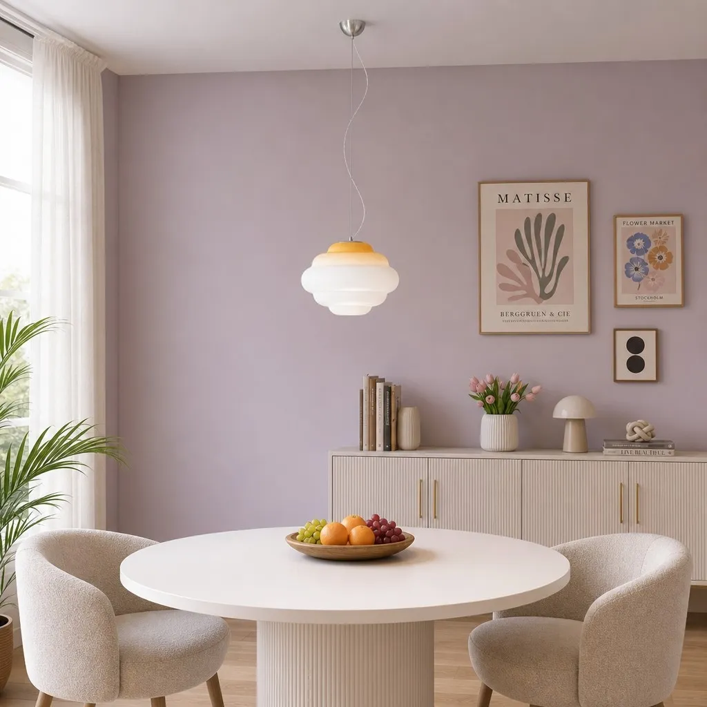 Gossax Cloud Glass Shaped Pendant Light - Nordic Style for Dining Room and Kitchen Island A51