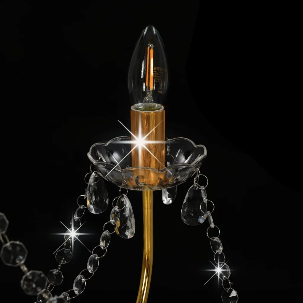 Vintage Beaded Chandelier