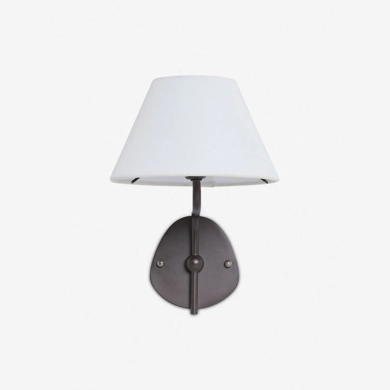 Kulo Classic Brass Wall Lamp – Modern Fabric Shade Wall Sconce for Bedroom or Hallway KL1533