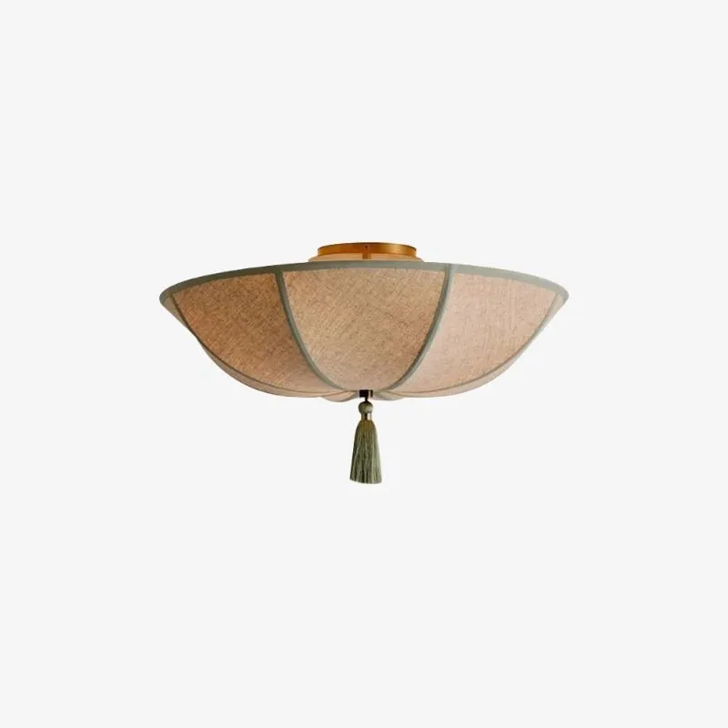 Valoflor Fabric Petal Silhouette Ceiling Lamp - Stylish Elegant Lighting for Living Room KL2130