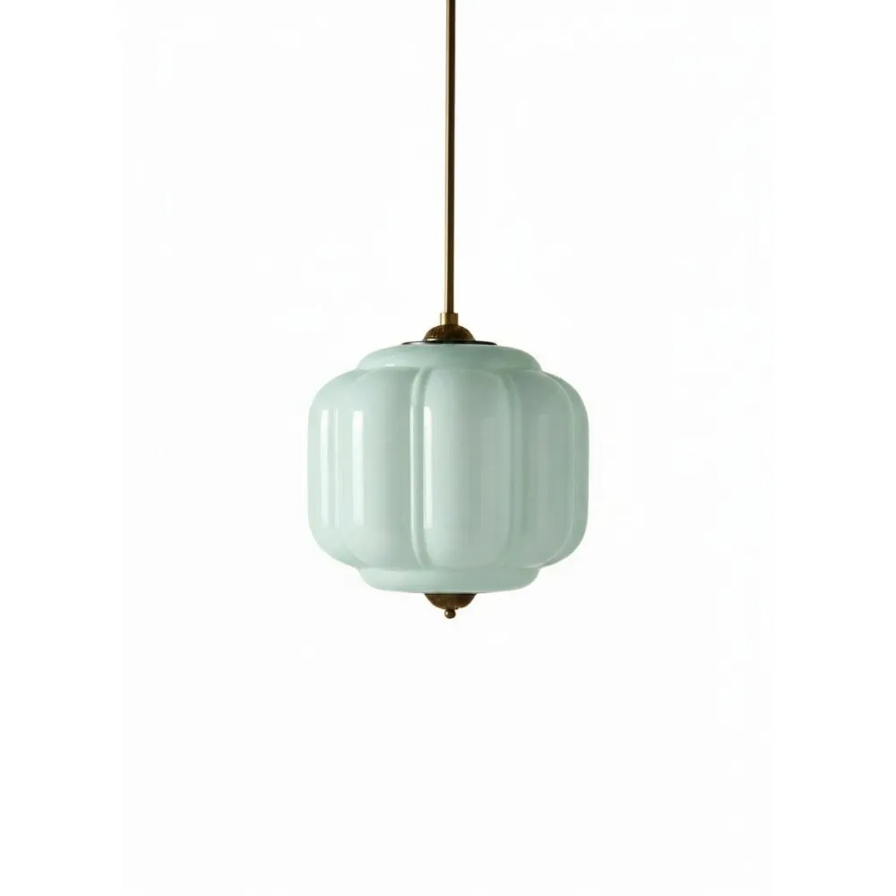 Vintage Eloise Opal Glass Pendant Light KL926