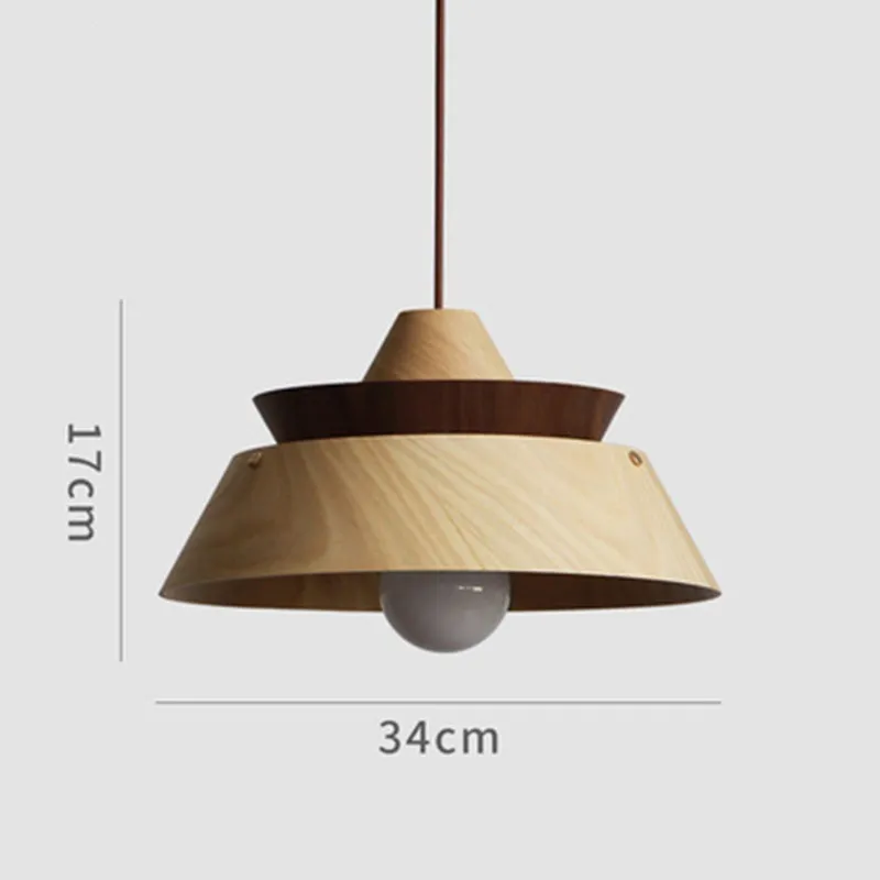 Nordic Wooden Pendant Light