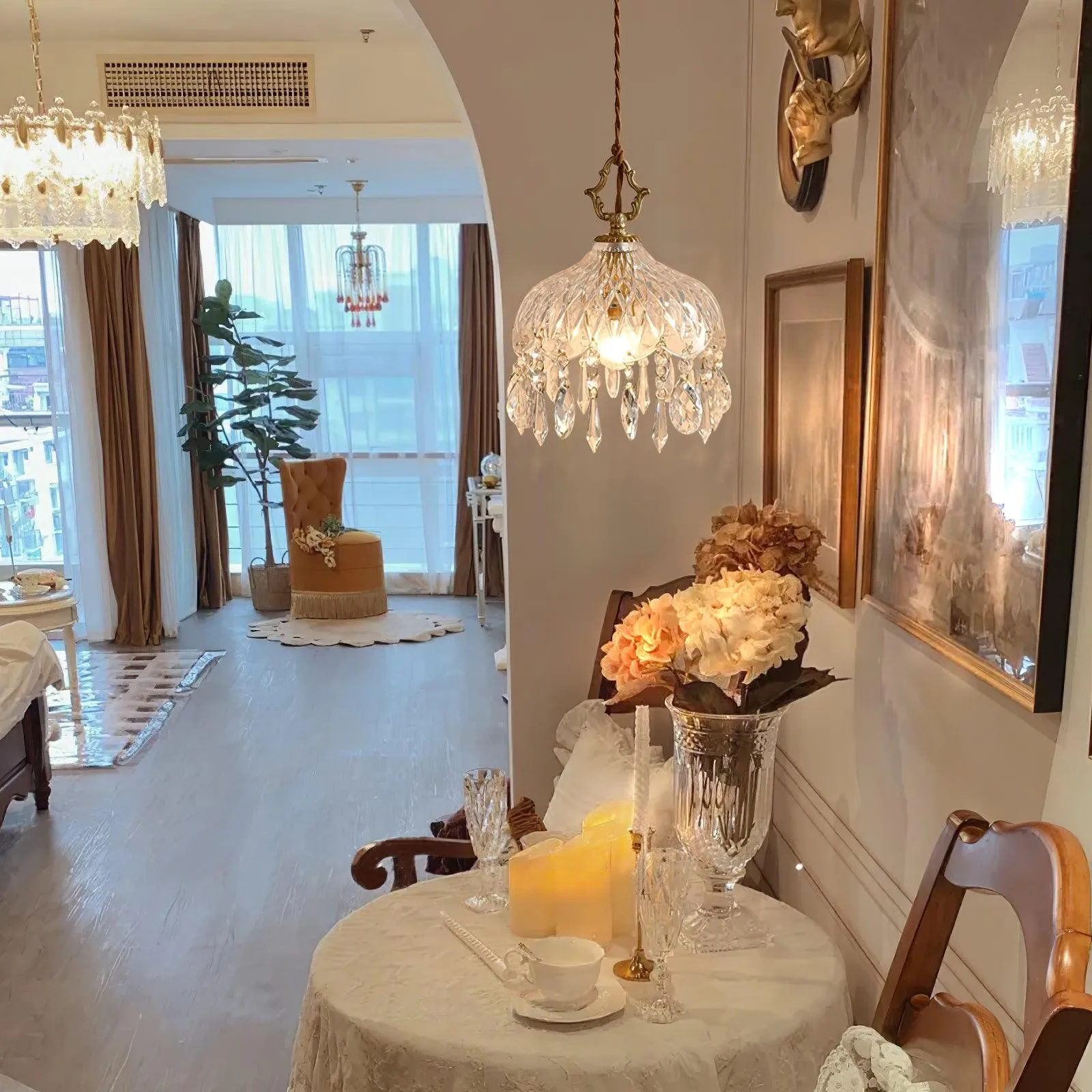 Bowl Tassel Pendant Light KL258