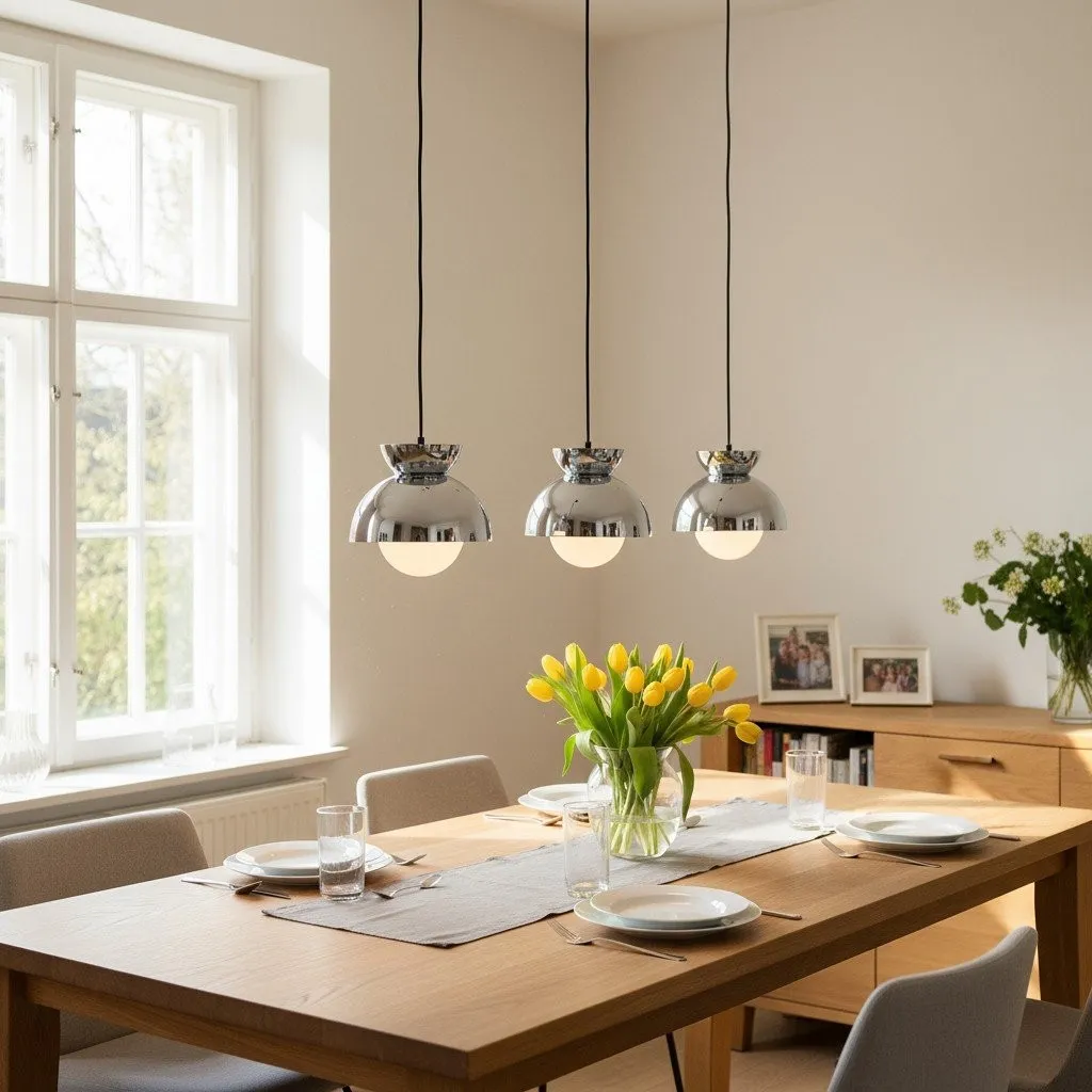 Aurelia Modern Dome Pendant Light - Sculptural Nordic Design KL1703