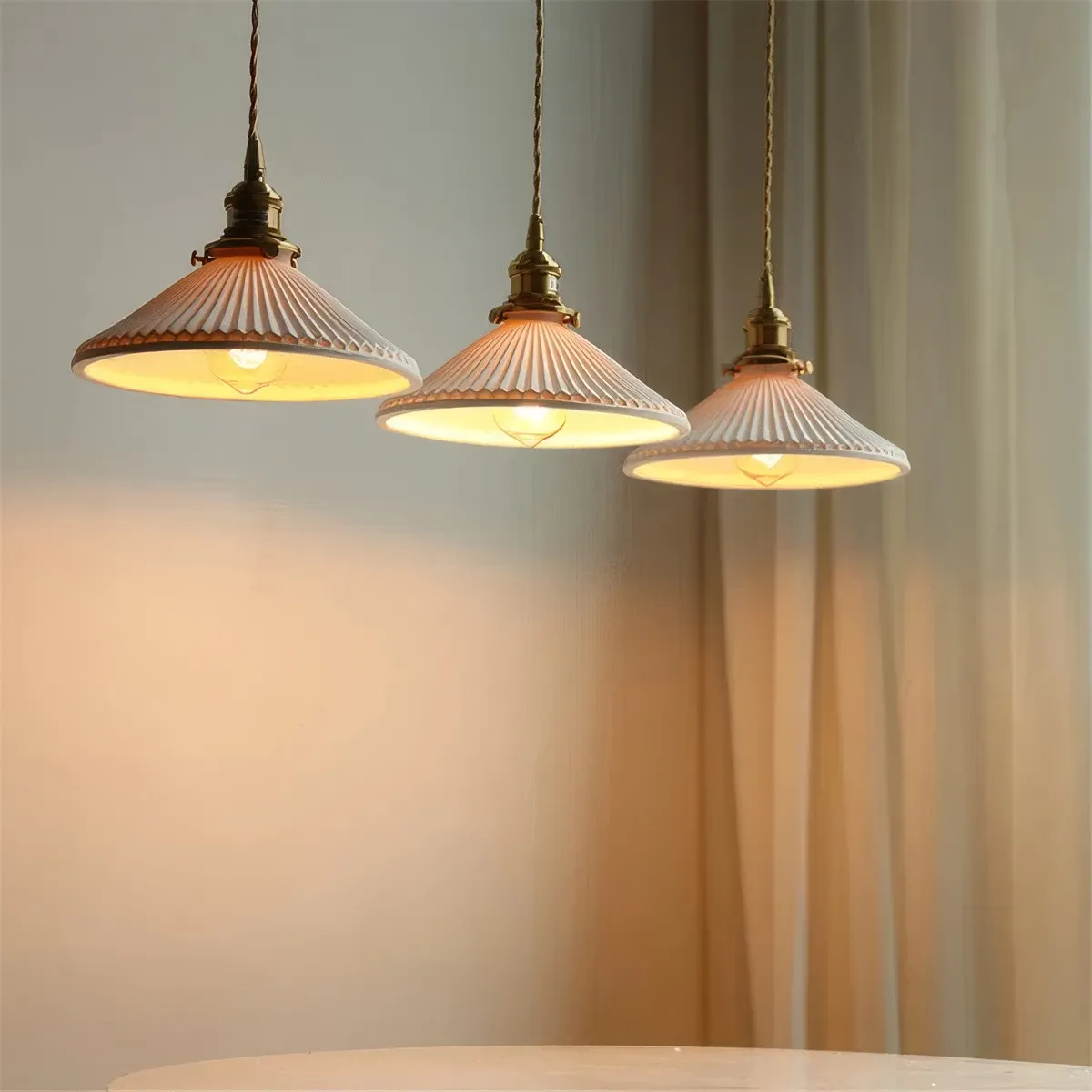 Modern Pleated Light