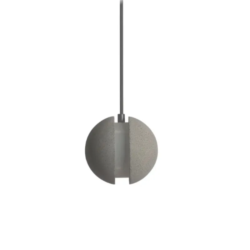Minimalist Moon Cement Led Pendant Light KL199