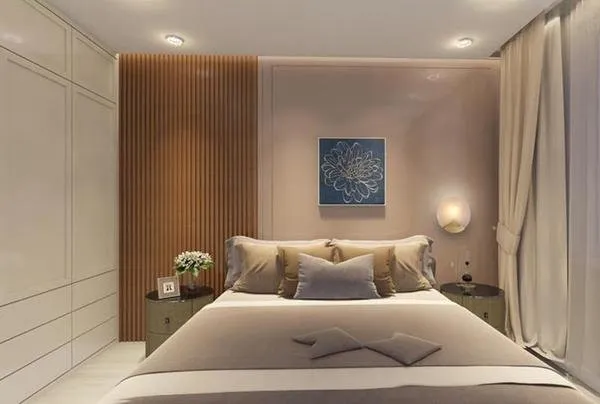 Pure Copper and Marble Wall Lamp