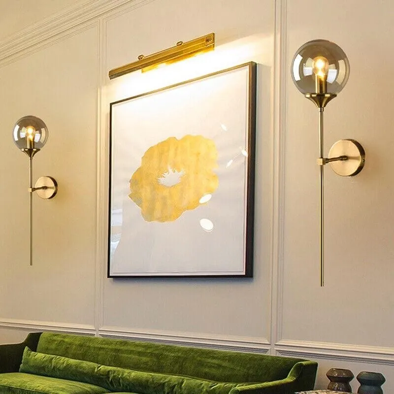Modern Design Glass Ball Wall Light KL12