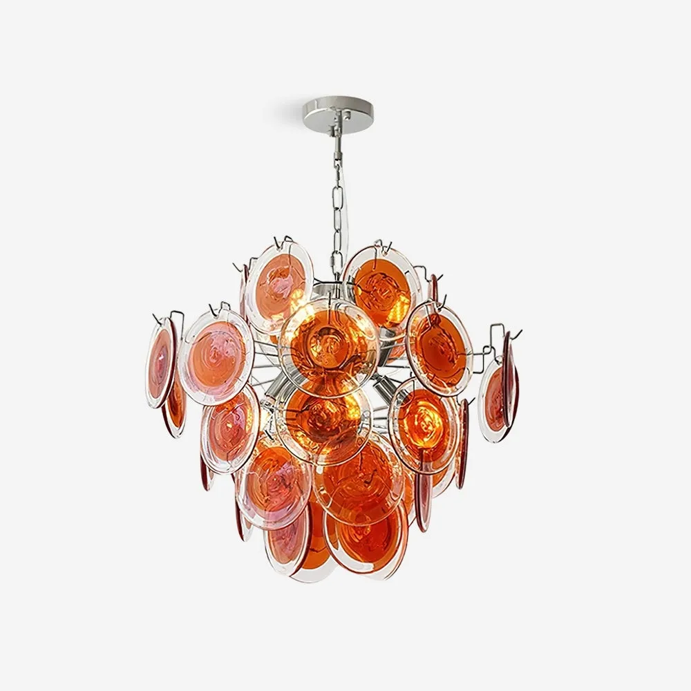 Neuvy Glass Chandelier D80