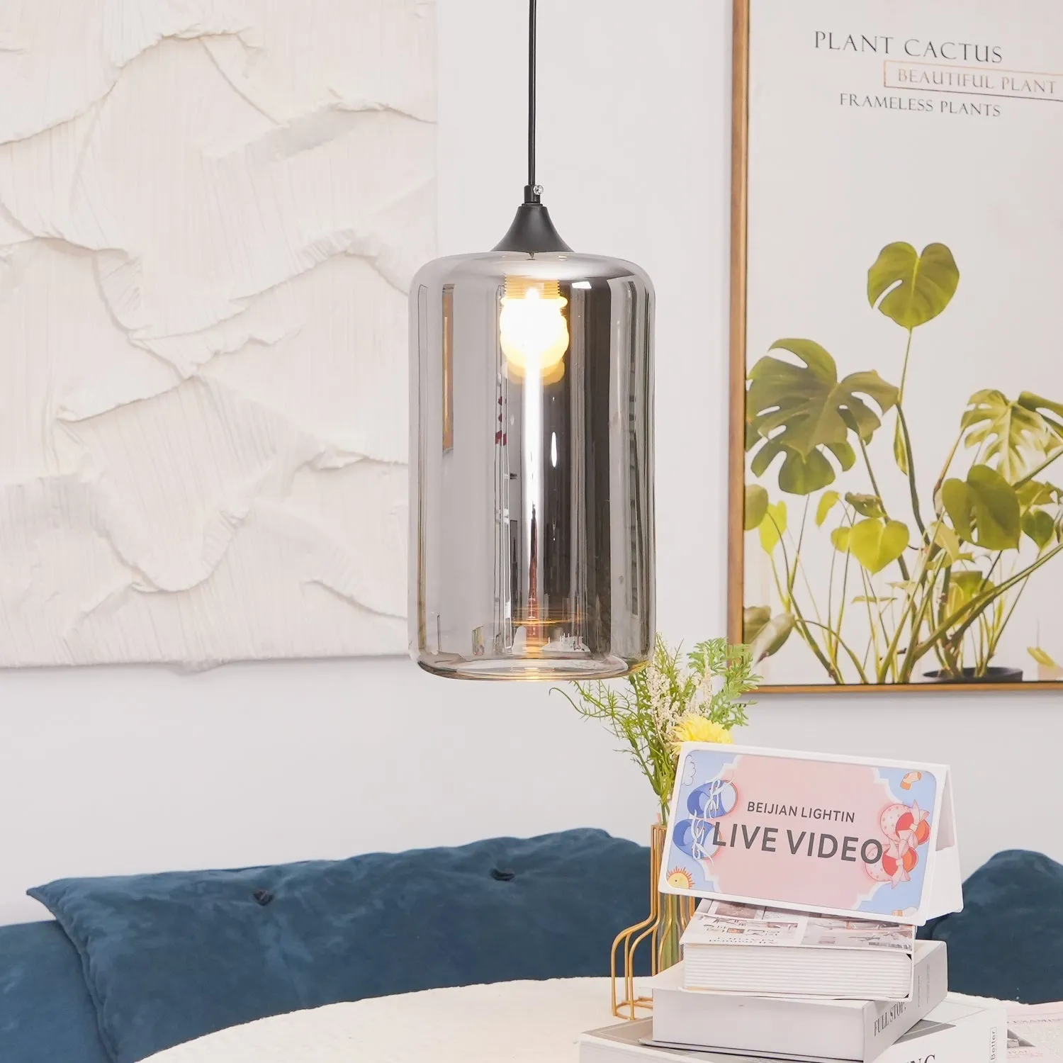 Bottle Pendant Light D363