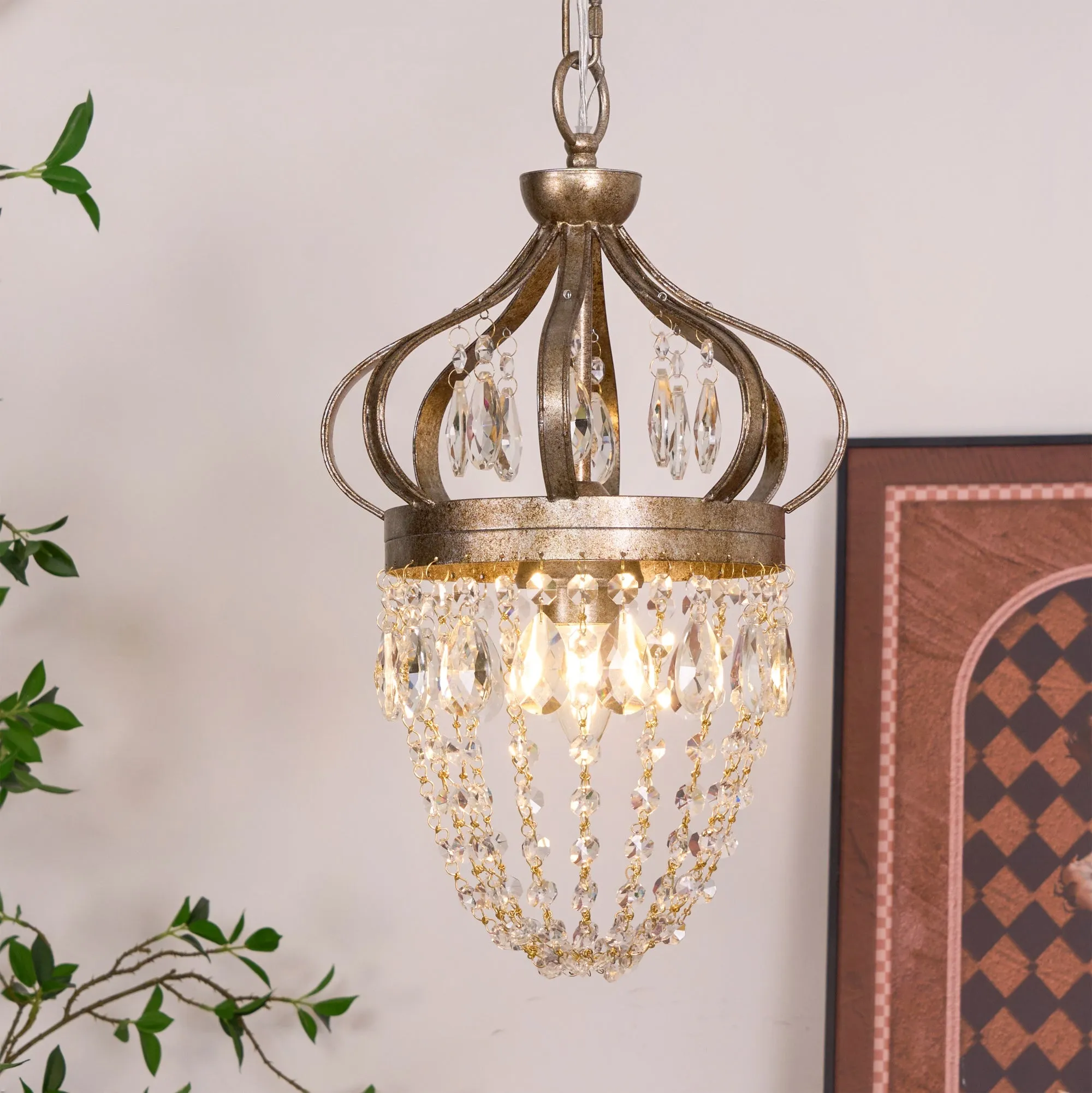 Abella Tear Drop Chandelier D517