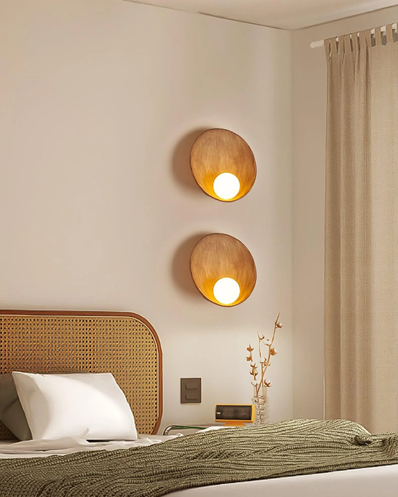Japanese Style Resin Wall Light KL542