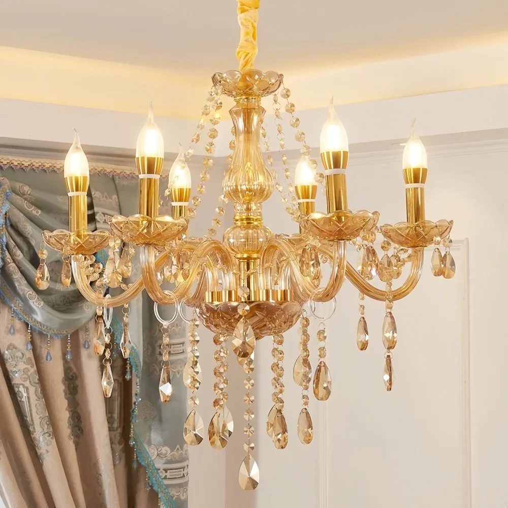 Crystal Chandelier Ceiling Light