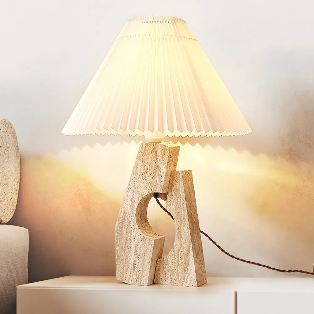 Modern Artistic Stone Pillar Table Lamp KL870