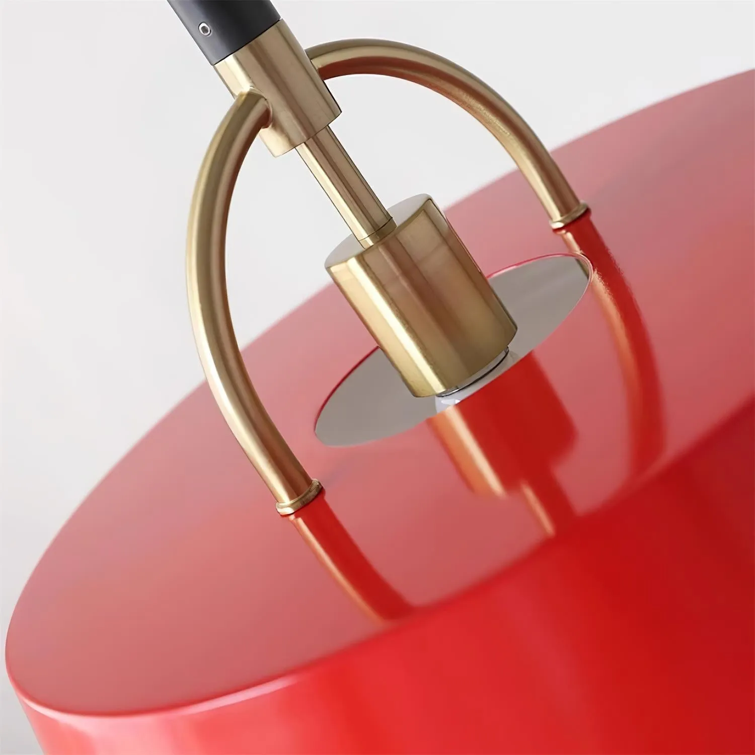 Retro Classic Drum Shaped Retractable Metal Pendant Lamp KL220