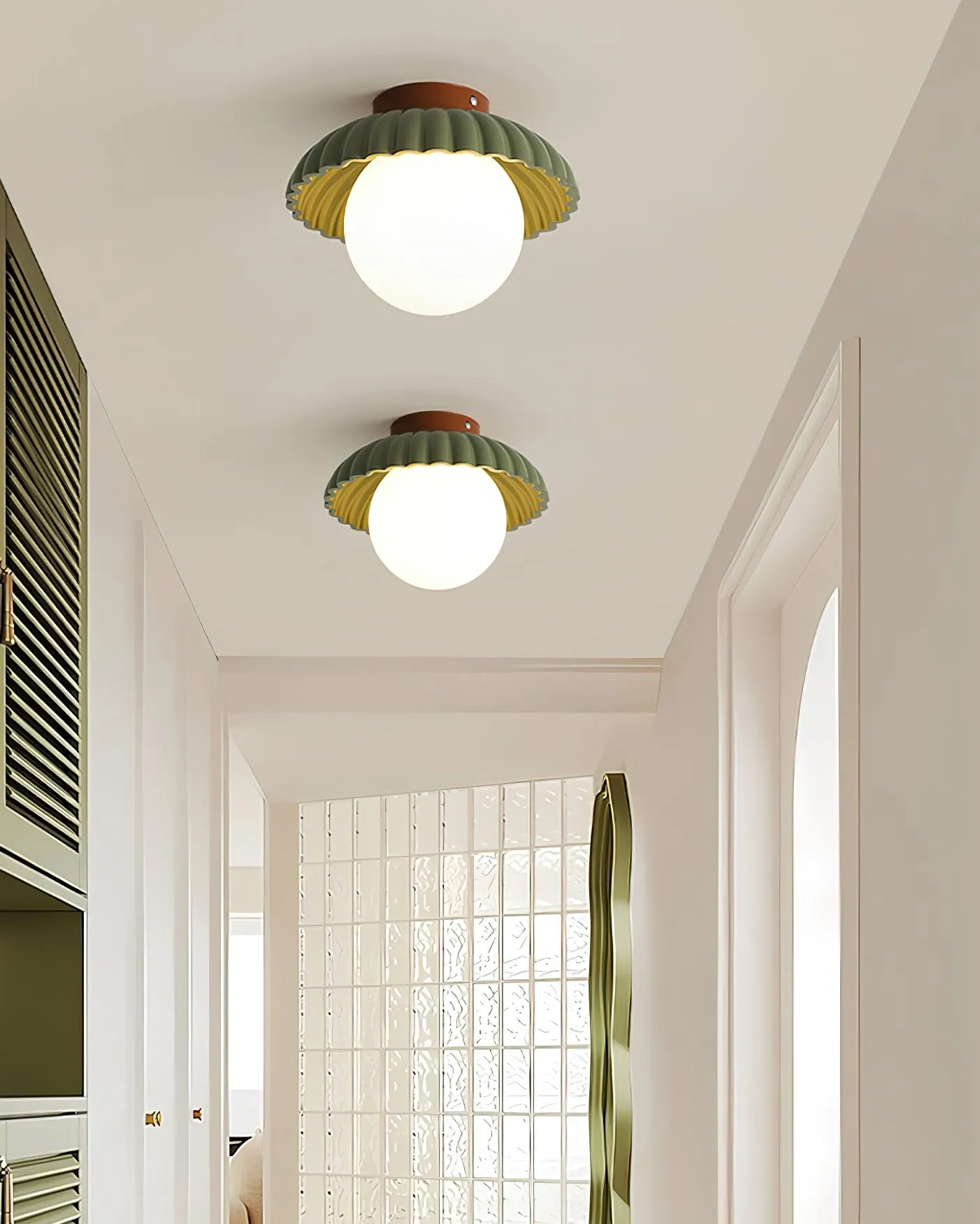 Alien Flower Ceiling Light - Modern Design Ceiling Lamp for Bedroom and Bathroom KL214