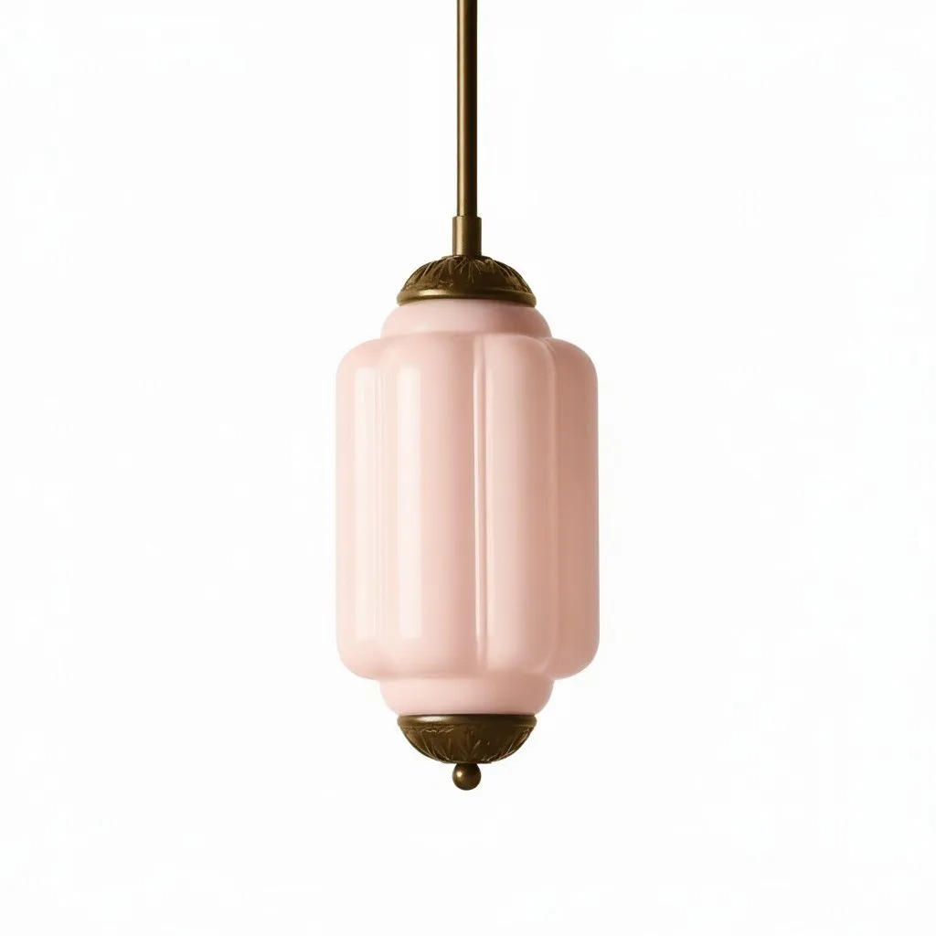 Eloise Simple Glass Irregular Lantern Pendant Lamp KL828