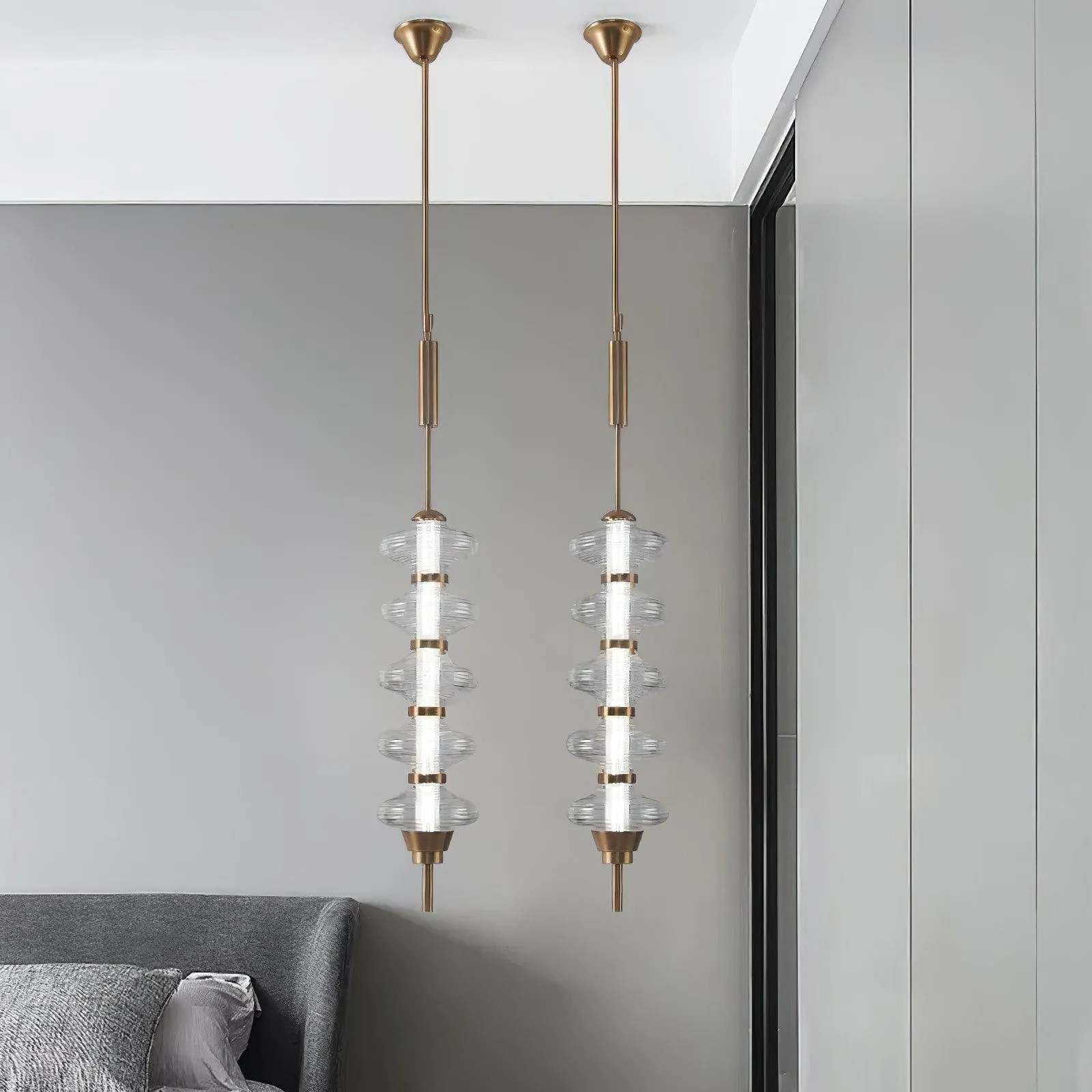 Light Luxury Style Gourd Pendant Light KL249