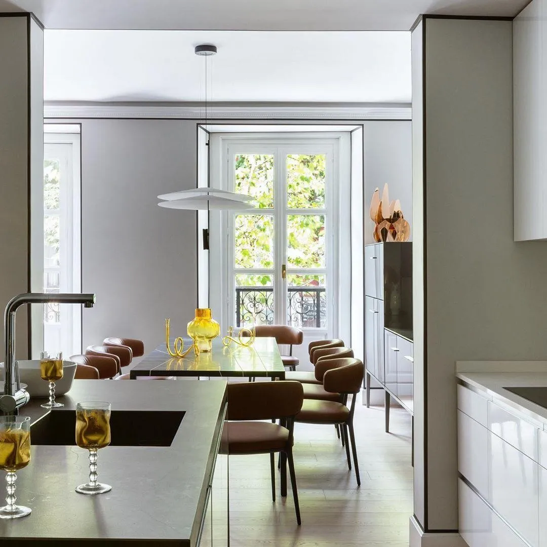 Flamingo Layered Pendant Light - Elegant Modern Lighting for Lounge and Hall
