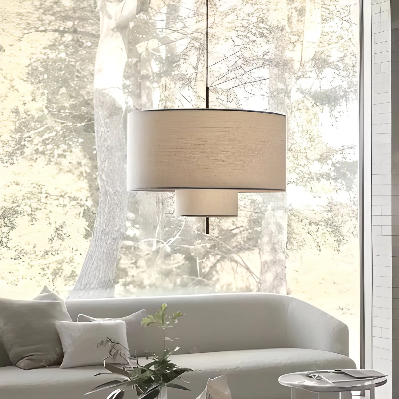 Nordic linear layered Pendant Lamp KL399