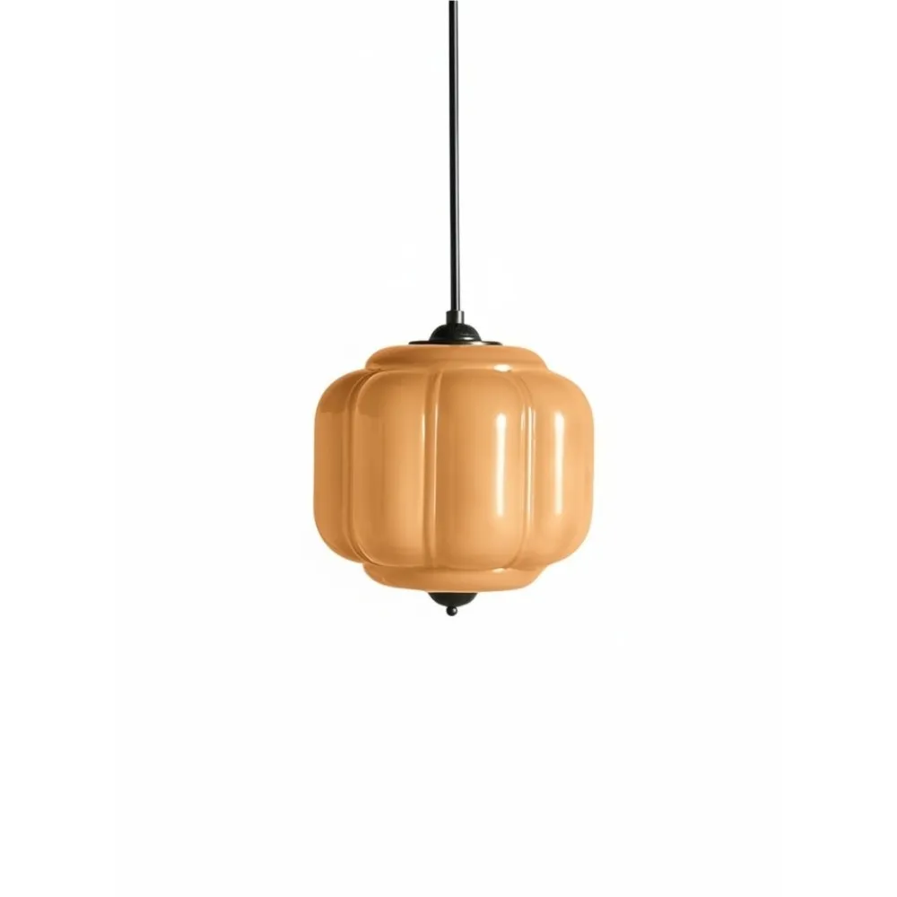 Vintage Eloise Opal Glass Pendant Light KL926