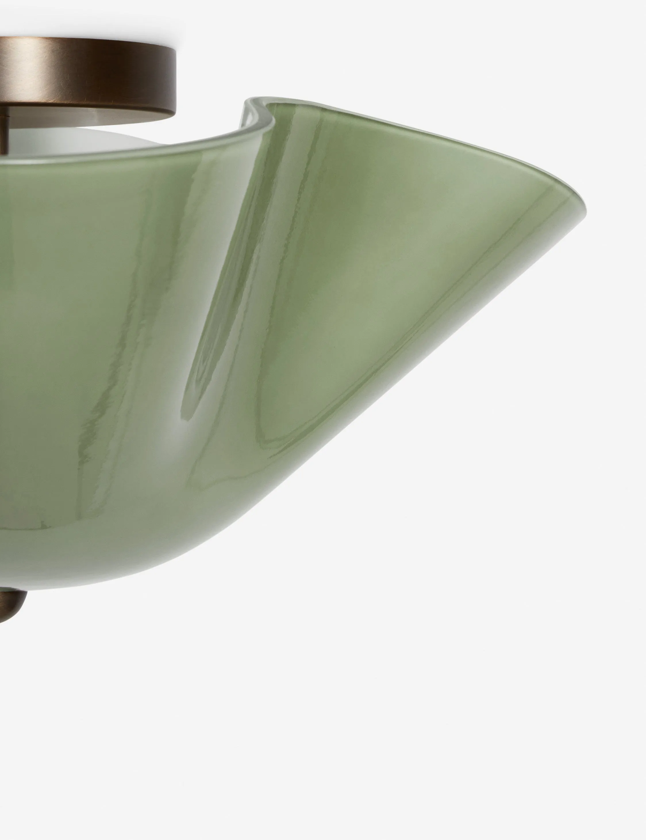 Bellina Minimalist Glass Ceiling Light - Elegant Modern Lighting for Living Areas KL1439