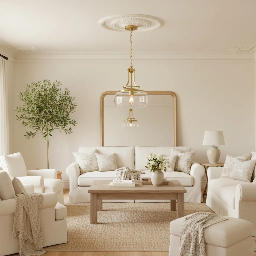 Lirra Round Glass Pendant Light - Lighting for Versatile Indoor Use KL2216