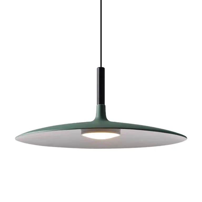 Aplomb Large Pendant Lamp - Minimalist Resin LED Pendant Light for Kitchen