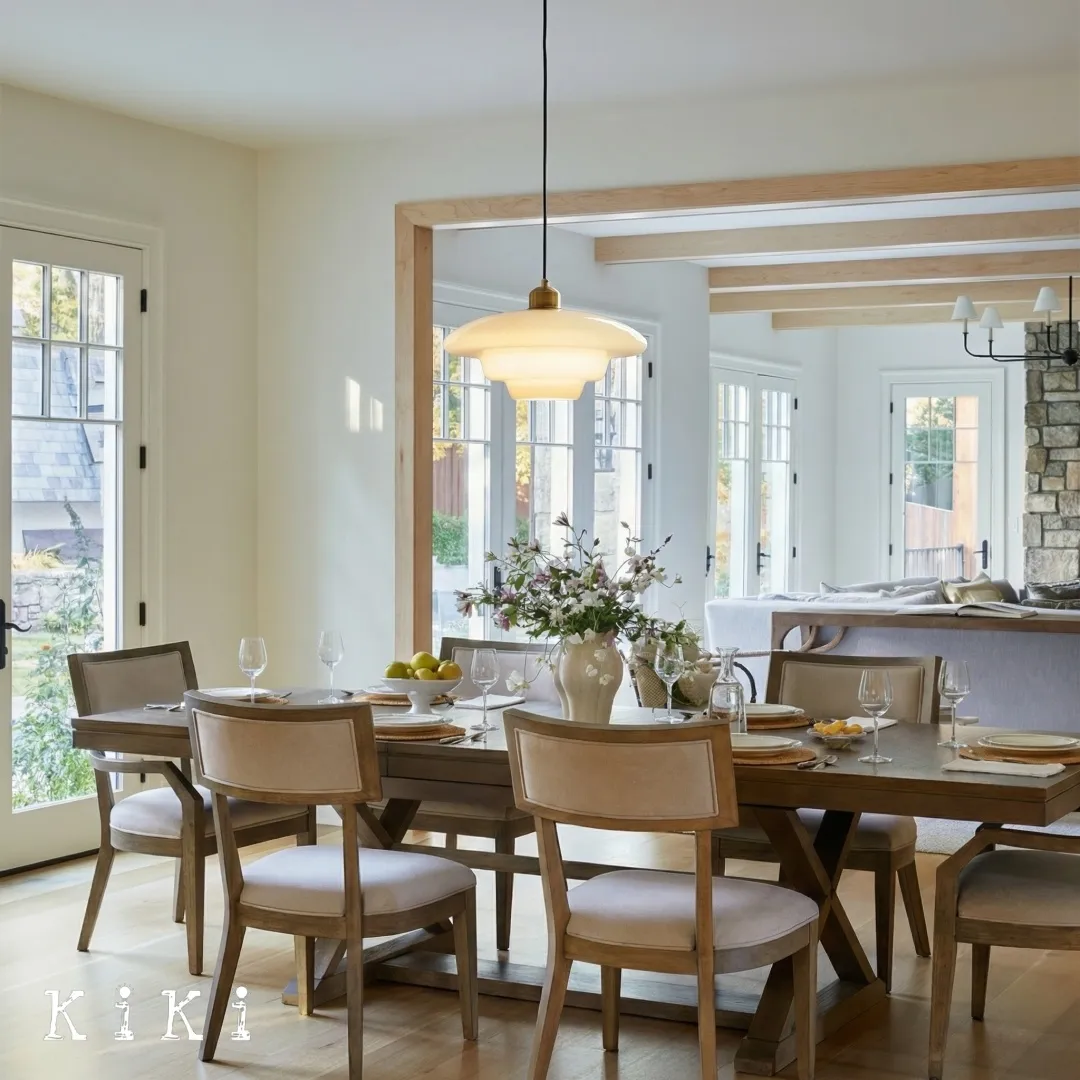 Retro Layer Glass Pendant Light - Hanging Lighting for Home Use KL46