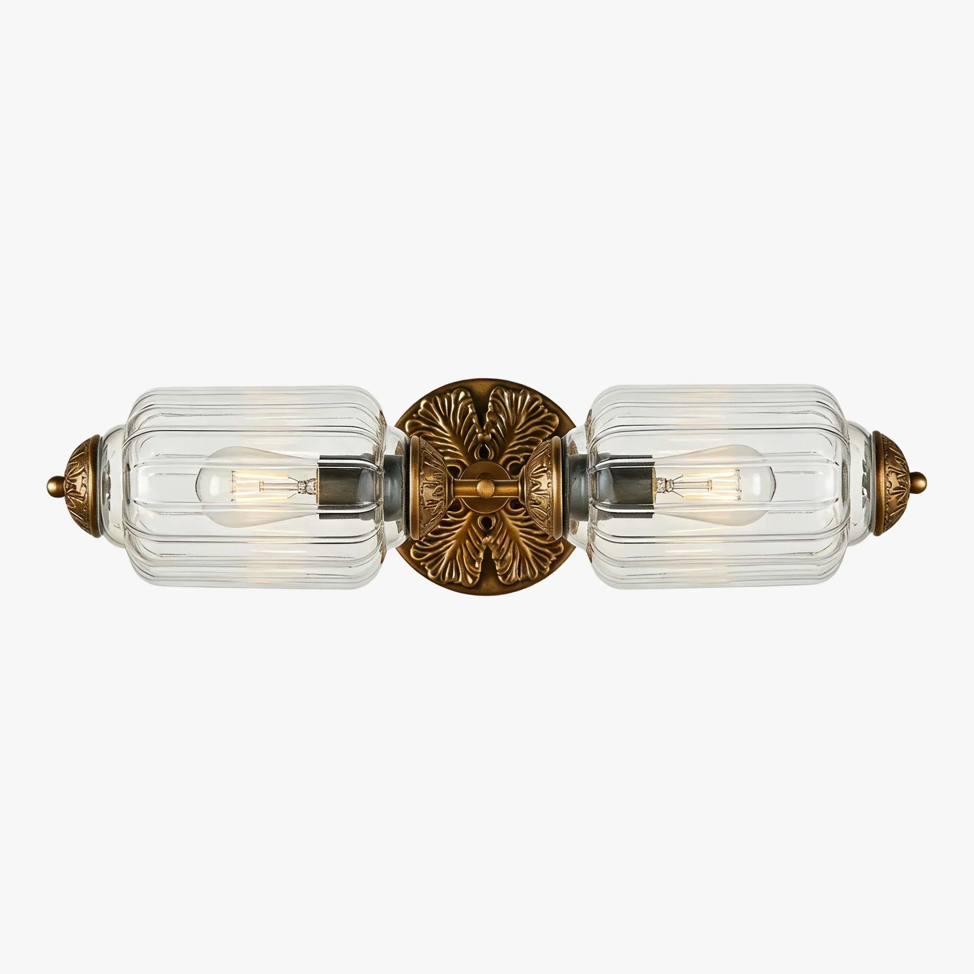 Eloise Refined Metal Glass Timeless Look Wall Sconce - Interior Mood Lighting KL1397