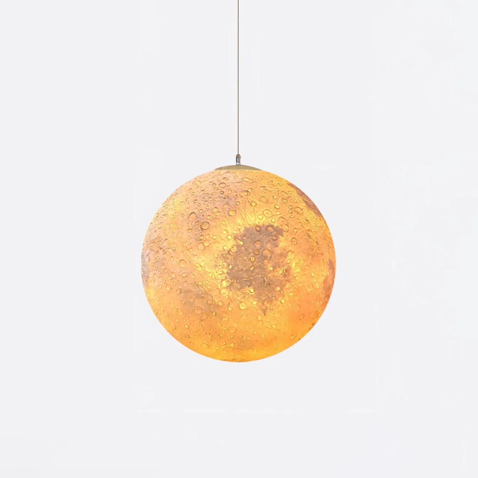 Planetary White Moon Chandelier Suitable For Living Room KL202